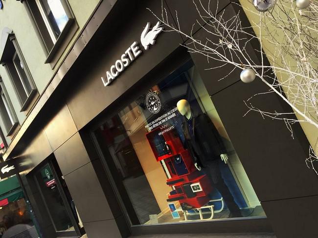 Lacoste MULHOUSE Vitrines de Mulhouse