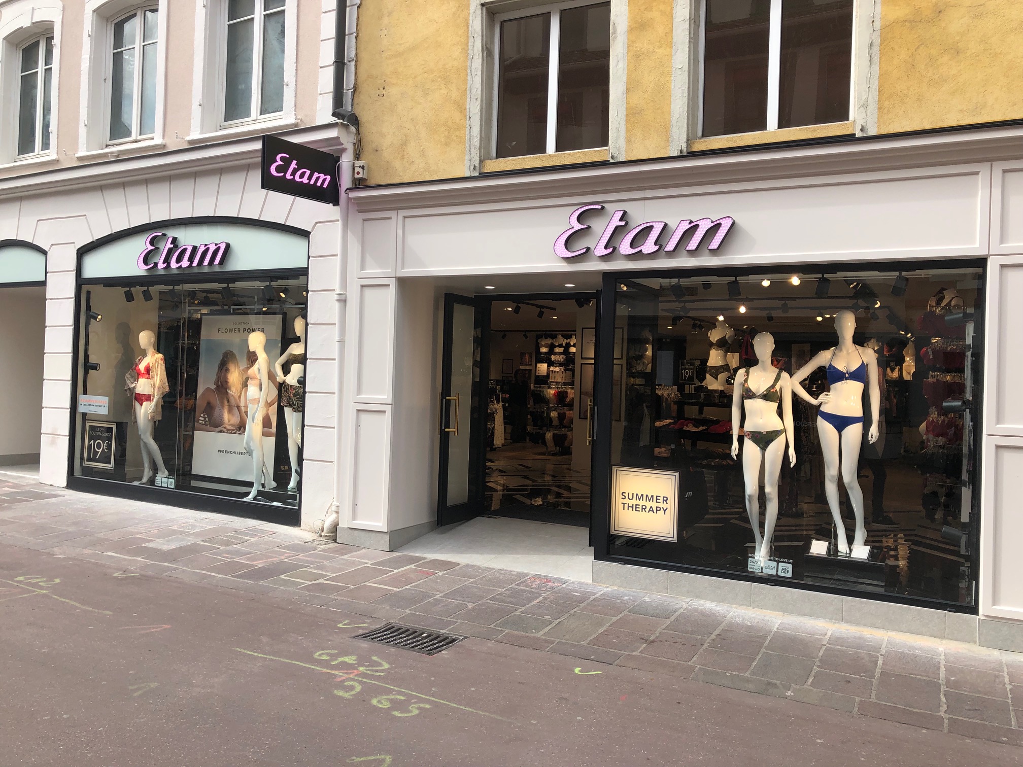 etam lingerie rue du commerce