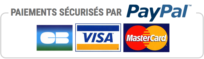 Paiements sécurisés par PayPal